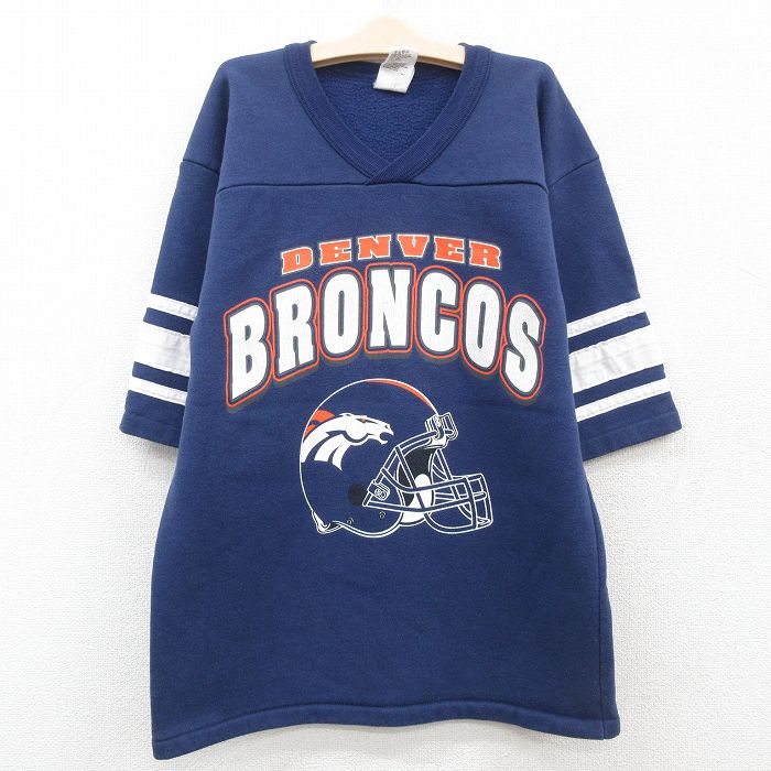 USA古着 ゲームシャツ NFL BRONCOS 24 - シャツ