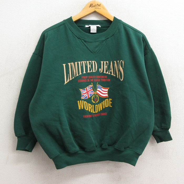 古着通販 古着 長袖 スウェット レディース 90年代 90s LIMITED JEANS