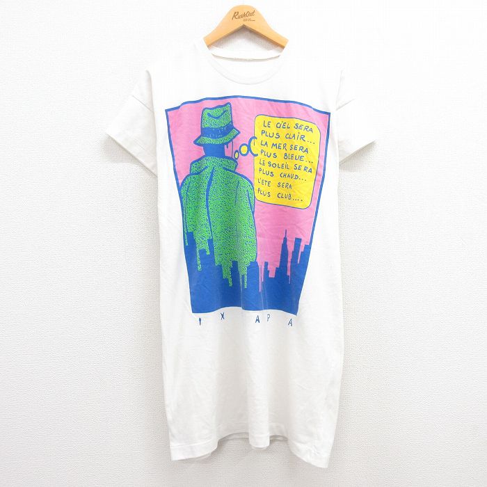 古着通販 古着 半袖 ビンテージ Tシャツ ワンピース レディース 90年代
