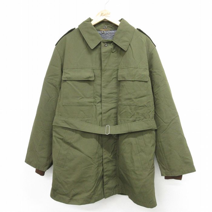 古着通販 XL☆古着 長袖 ミリタリー ジャケット メンズ チェコ軍