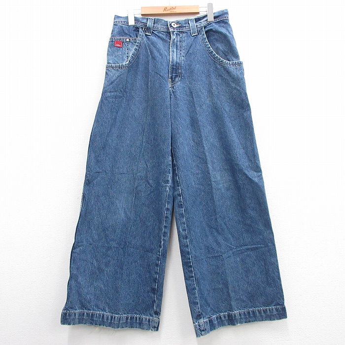 古着通販 W32☆古着 JNCO ジーンズ メンズ 00年代 00s フレア コットン