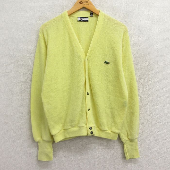 古着通販 XL☆古着 ラコステ LACOSTE IZOD 長袖 ブランド ニット