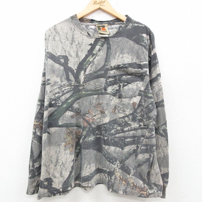 REALTREE 長袖Tシャツ メンズXL used - Tシャツ