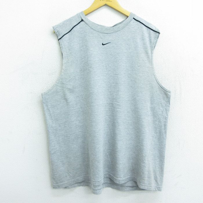 古着通販 XL☆古着 ナイキ NIKE ノースリーブ Tシャツ メンズ ワン