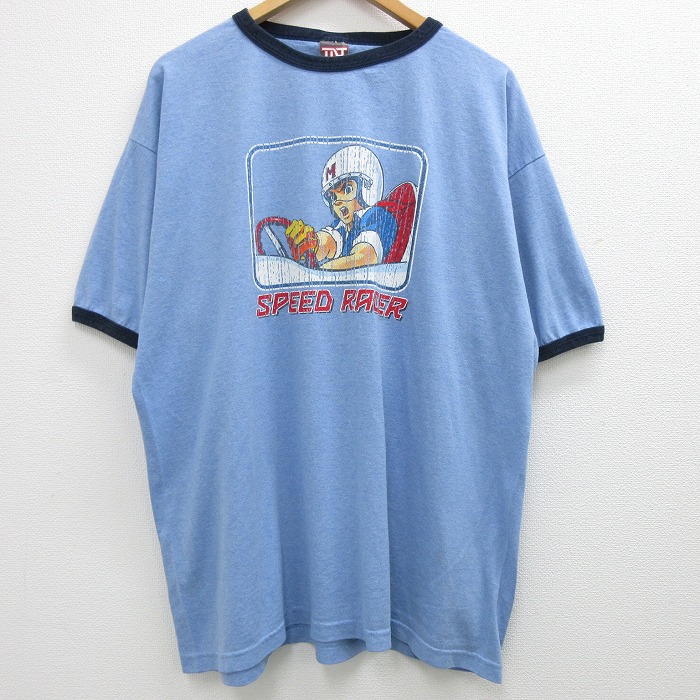 古着通販 XL☆古着 半袖 ビンテージ Tシャツ メンズ 00年代 00s アニメ