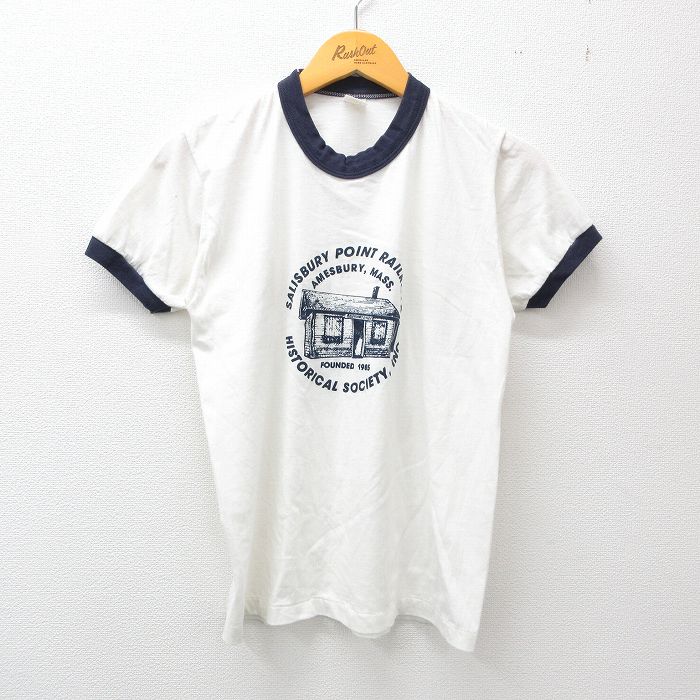 古着通販 S☆古着 半袖 ビンテージ Tシャツ メンズ 80年代 80s 建物