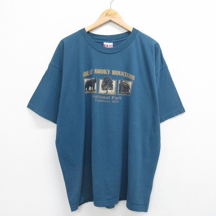 古着通販 XL☆古着 半袖 ビンテージ Tシャツ メンズ 00年代 00s