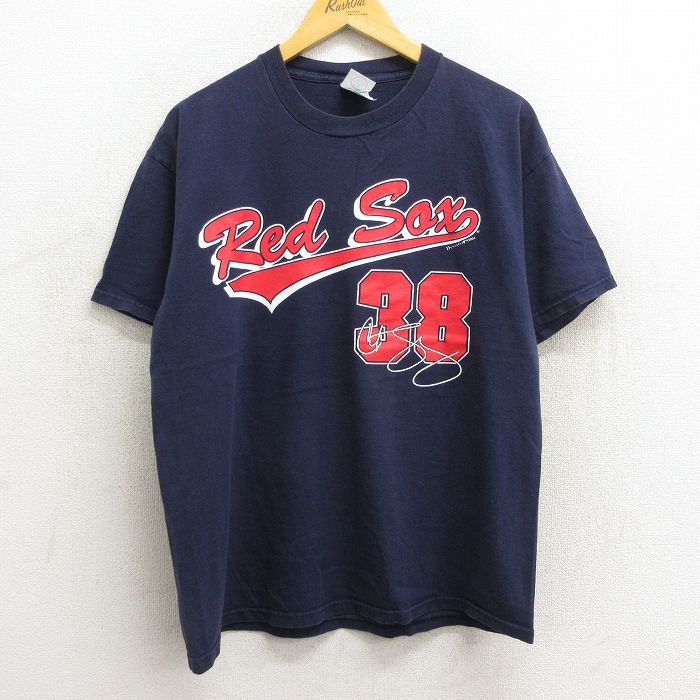 古着通販 L☆古着 半袖 ビンテージ Tシャツ メンズ 00年代 00s MLB