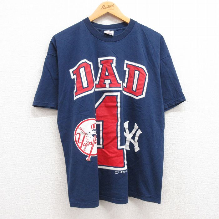 古着通販 XL☆古着 半袖 ビンテージ Tシャツ メンズ 90年代 90s MLB 
